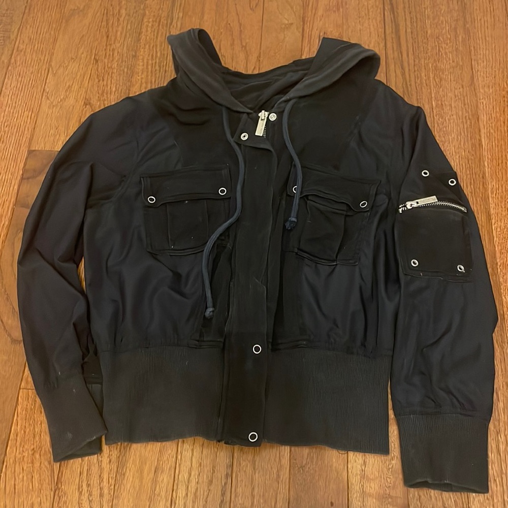 Bebe sport black jacket
